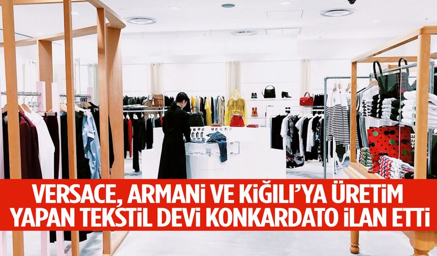 Versace ve Armani’ye üretiyordu… 60 yıllık Türk tekstil firmasından kötü haber!