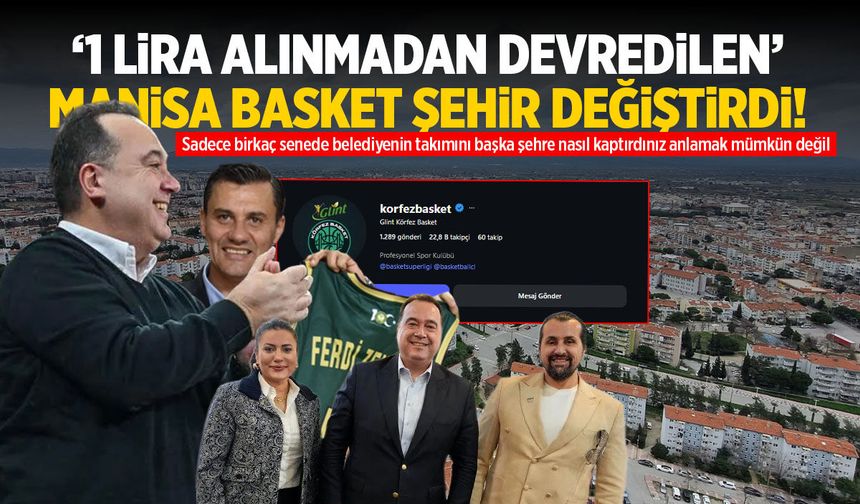 Manisa Süper Lig takımını elinden kaçırdı... Manisa Basket şehir değiştirdi!