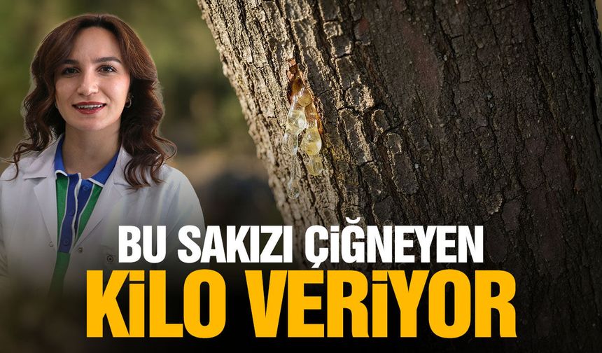Bu sakızı çiğneyen kilo veriyor
