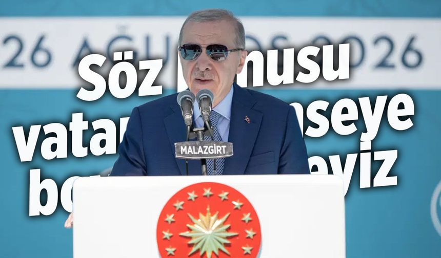 Cumhurbaşkanı Erdoğan’dan dikkat çeken mesaj: “Atımızın kuyruğunu bağladık”
