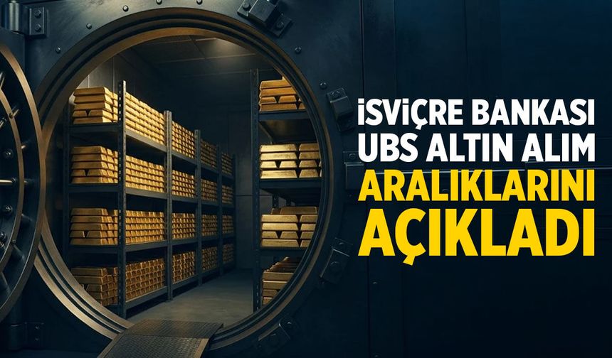Dev banka altın alınacak seviyeyi açıkladı!