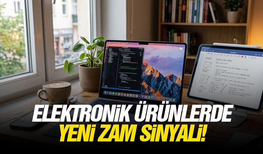 Elektronik ürünlerde yeni zam sinyali!