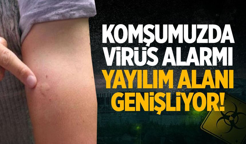 Kapı komşumuzda virüs patlak verdi!