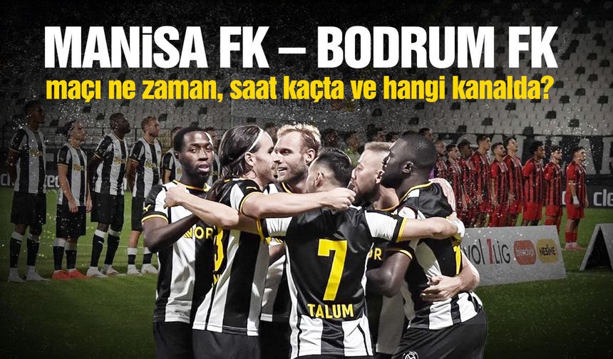 Manisa FK sahaya galibiyet için çıkıyor