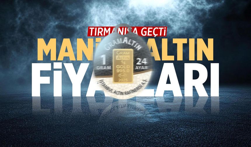 Manisa'da altın fiyatları yükselmeye başladı