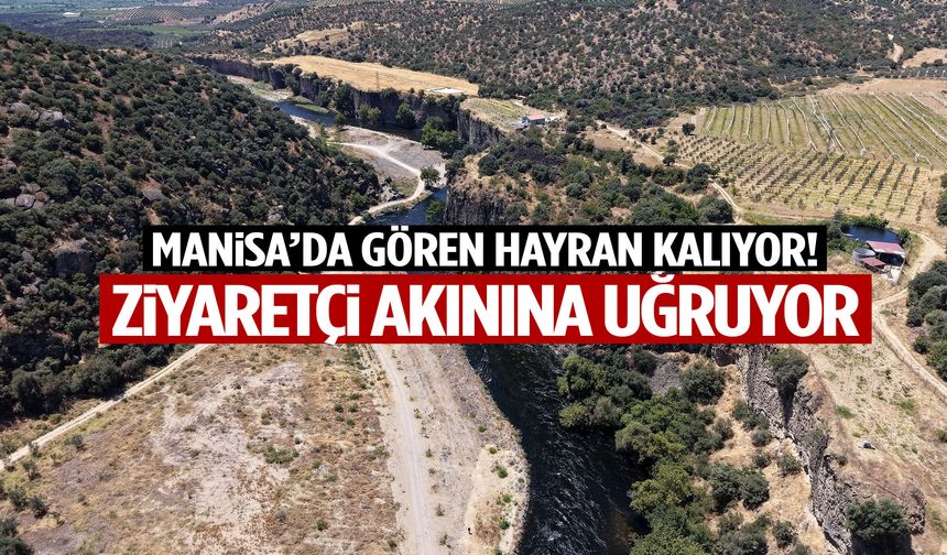 Manisa’da gören hayran kalıyor! Ziyaretçi akınına uğruyor…