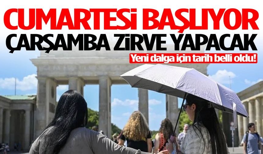 Türkiye’ye yeni dalga geliyor! Tarih belli oldu