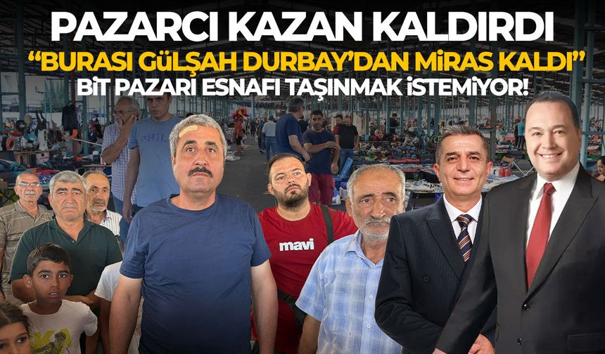 Pazarcı kazan kaldırdı!