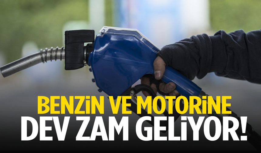 Zam yağmuru devam ediyor! Benzin ve motorine bir dev artış daha…