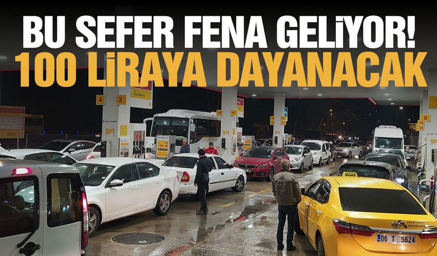 Bu sefer fena geliyor! 100 liraya dayanacak