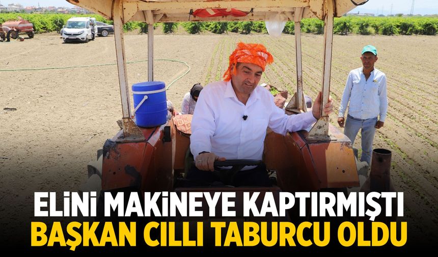 Elini makineye kaptıran Ekrem Cıllı taburcu oldu