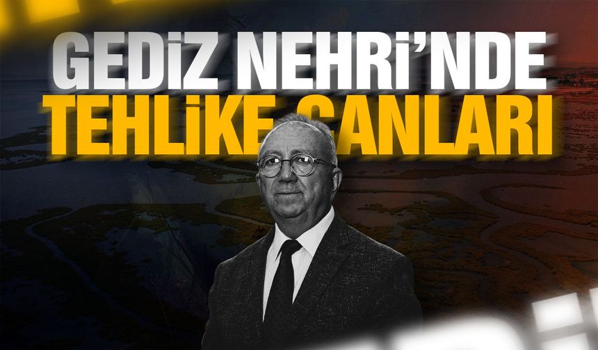 Gediz Nehri’nde yaz alarmı! Yeniden yükselişe geçti