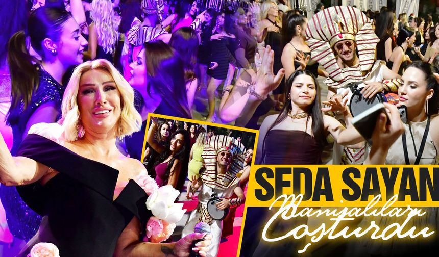 Seda Sayan Manisa’da sahne aldı