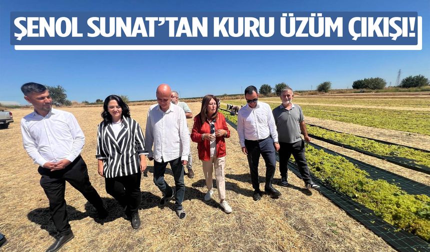 Şenol Sunat’tan kuru üzüm çıkışı!