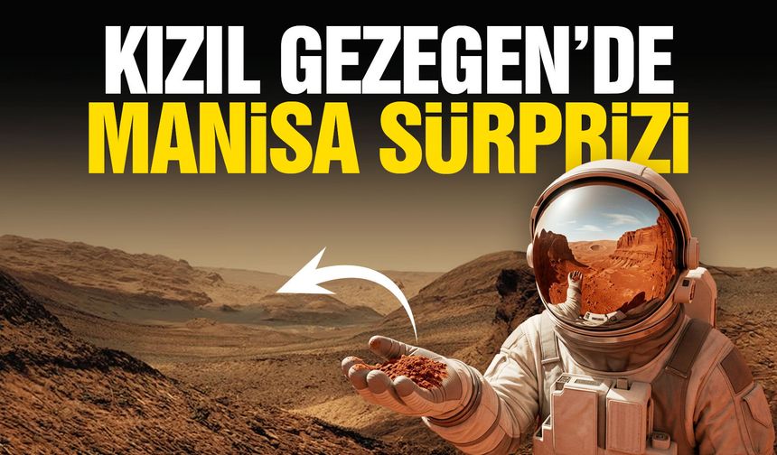 Kızıl Gezegen’de Manisa sürprizi