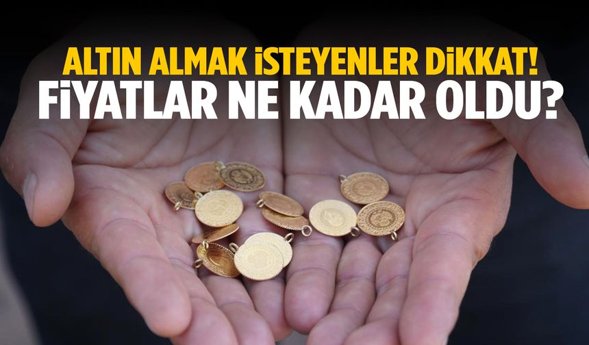 Manisa’da altın almak isteyenler dikkat! Son durum belli oldu