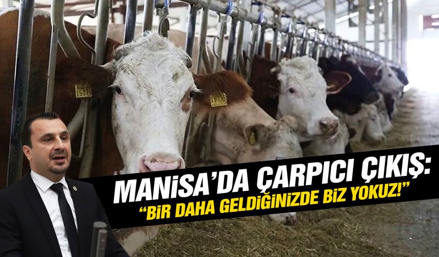 Manisa’da çarpıcı çıkış: “Bir daha geldiğinizde biz yokuz!”