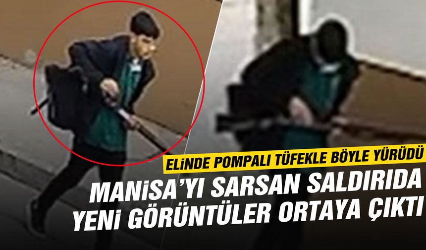 Manisa’yı sarsan saldırıda yeni görüntüler ortaya çıktı!