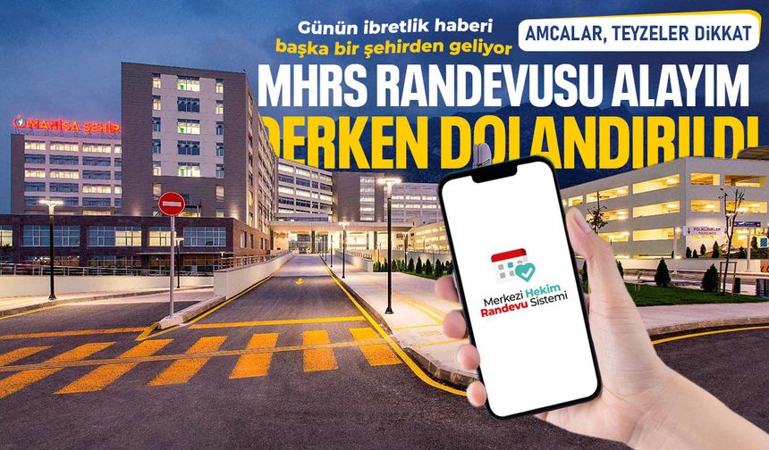 MHRS randevusu almak isterken 44 bin 444 lira dolandırıldı!