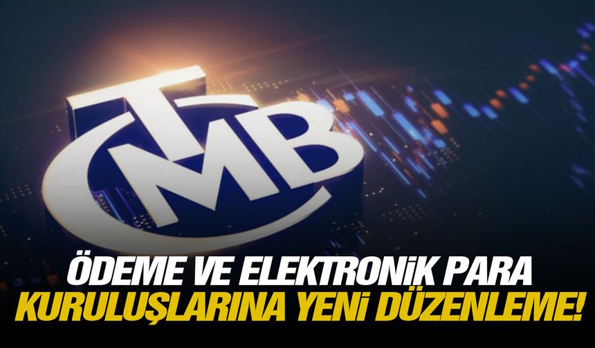Ödeme ve elektronik para kuruluşlarına yeni düzenleme!