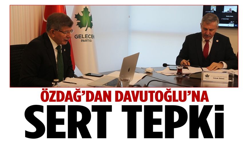 Özdağ’dan Davutoğlu’na sert tepki: Dükkan kapatır gibi parti kapattı