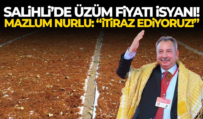 Mazlum Nurlu’dan kuru üzüm çıkışı!