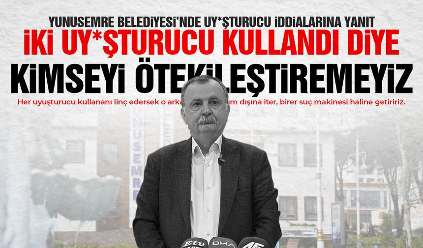 Semih Balaban'dan iddialara yanıt: İki uyuşturucu kullandı diye kimseyi ötekileştiremeyiz