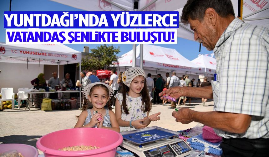 Yuntdağı’nda yüzlerce vatandaş şenlikte buluştu!