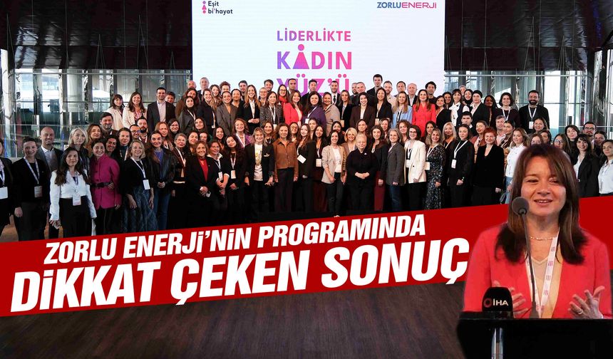 Zorlu Enerji’nin programında dikkat çeken sonuç!