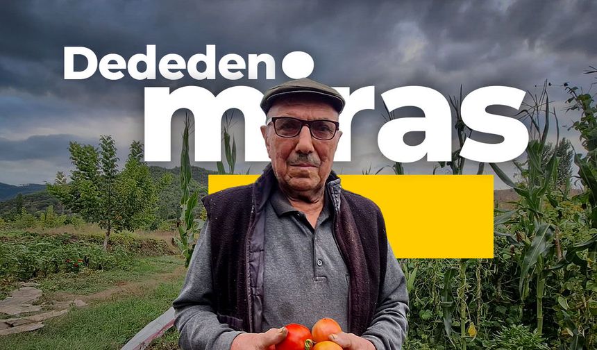 Dededen miras kaldı! Manisa'da yaşatılıyor