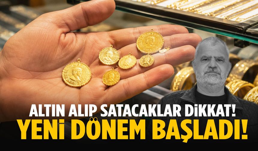 Manisa’da altın alıp satacaklar dikkat! Yeni dönem başladı!