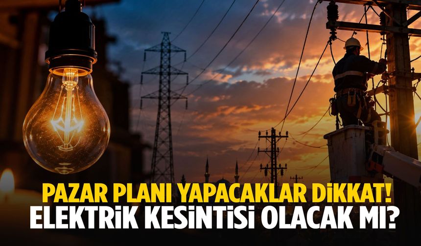 Manisa’da pazar planı yapacaklar dikkat! Kesinti olacak mı?