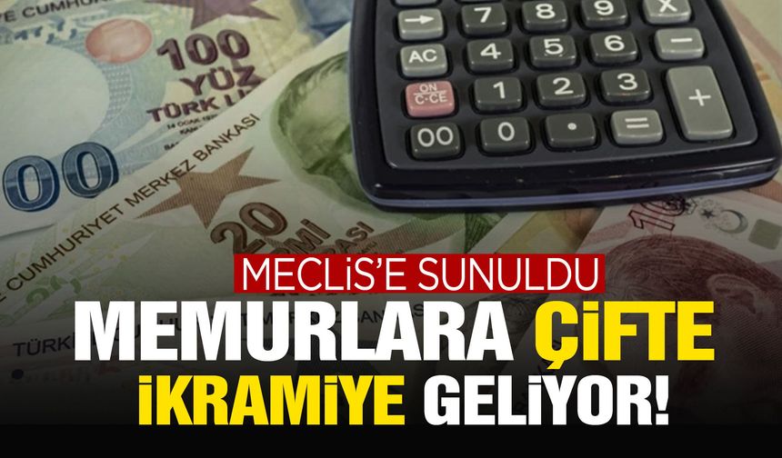 Memurlara çifte ikramiye geliyor! Teklif Meclis’te…