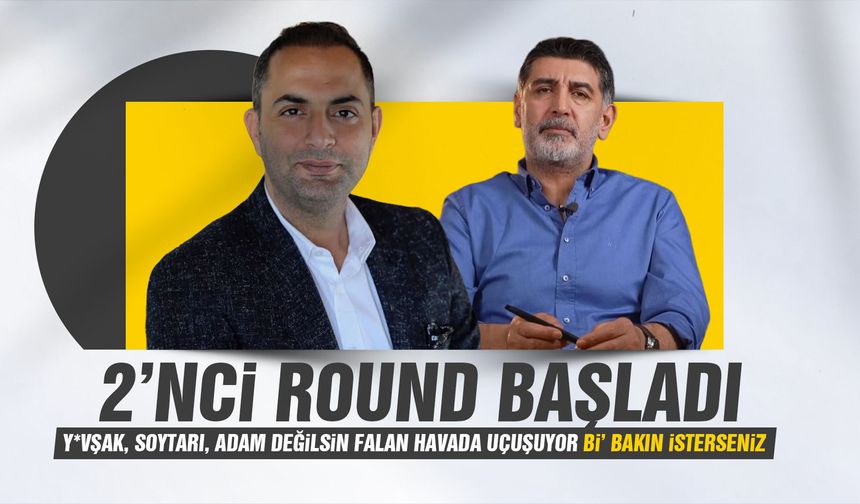 Murat Ağırel ve Levent Gültekin'in küfürleşmesi sürüyor