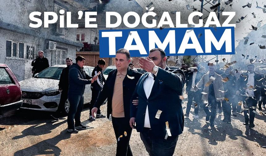 Spil Mahallesi'ne doğalgaz müjdesi!