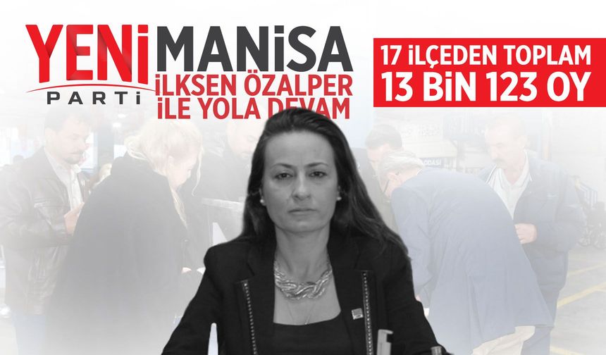 YENİ Parti Manisa tutuklu başkan Özalper’le yola devam