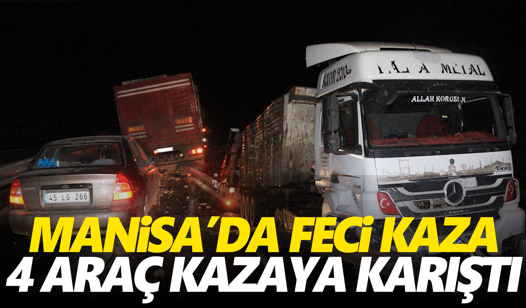 Zincirleme Trafik Kazası: Ortalık Savaş Alanına Döndü - Manisa Kulis ...