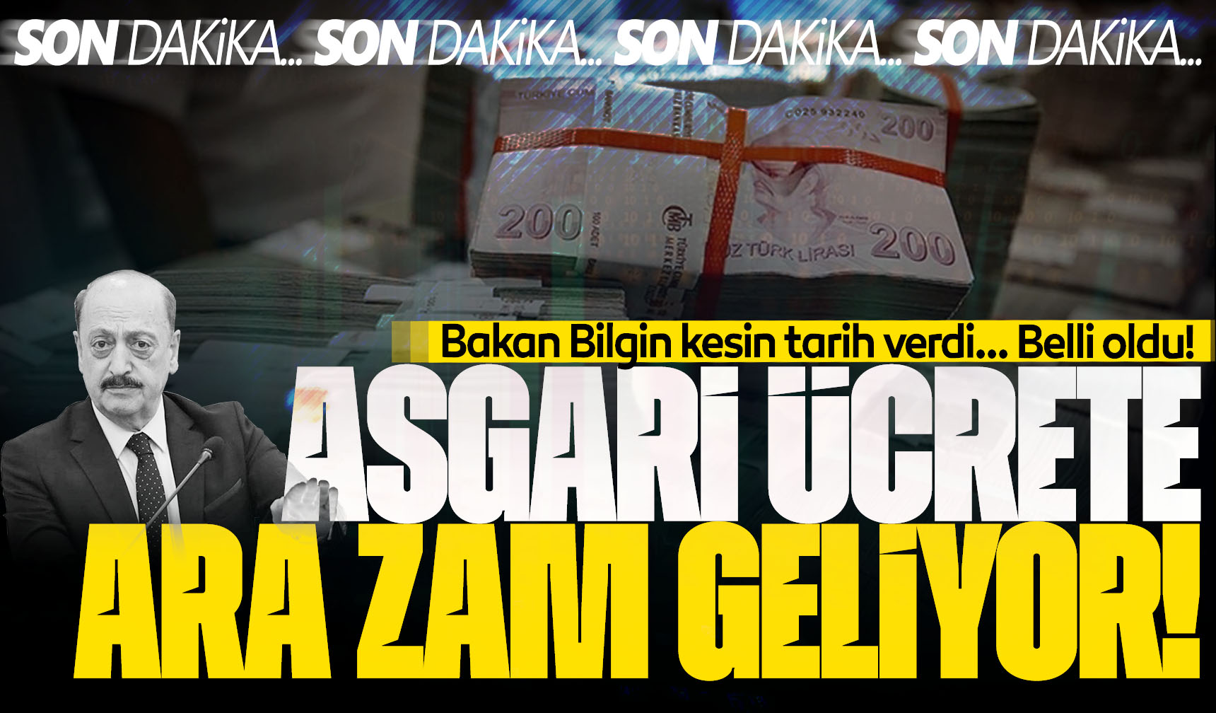 Bakan Bilgin Asgari ücrete Ara Zam Tarihini Açıkladı! - Manisa Kulis ...