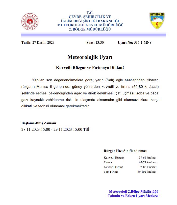 meteorolojikuyarı