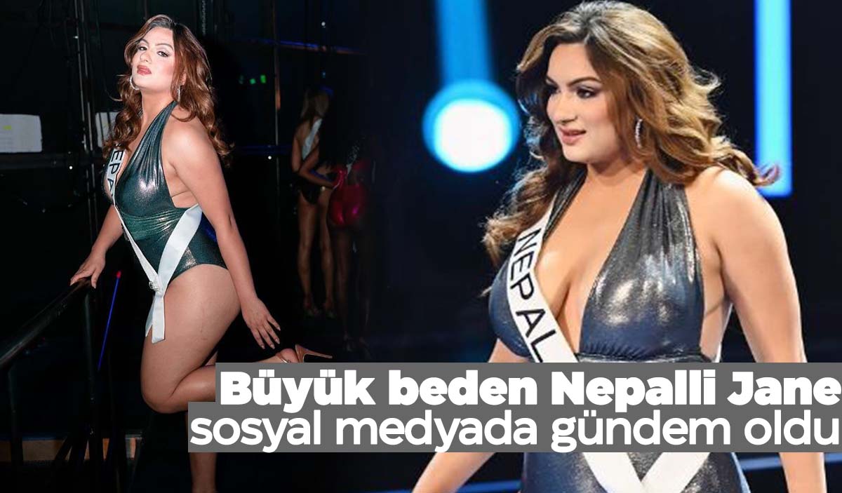 Büyük beden Nepalli güzel sosyal medyada gündem oldu!