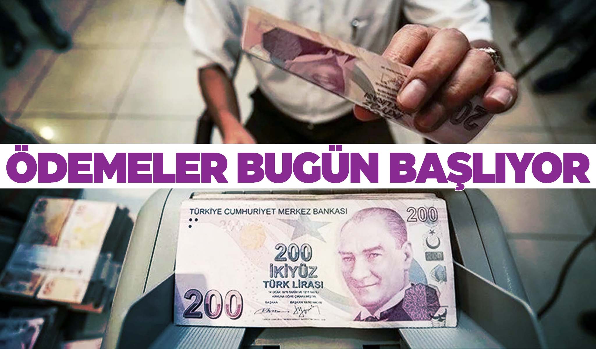 Banka hesaplarınızı kontrol edin! Ödemeler bugün başlıyor!