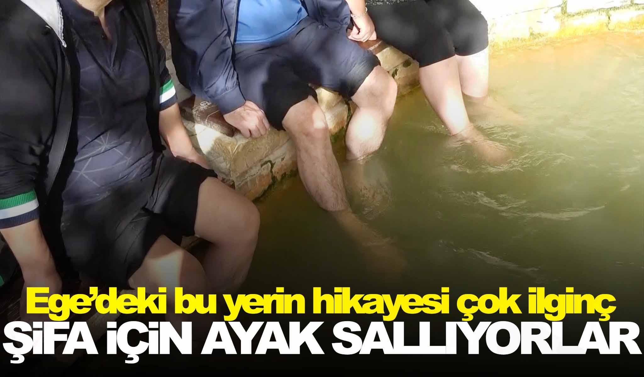 Şifa için ayak sallıyorlar