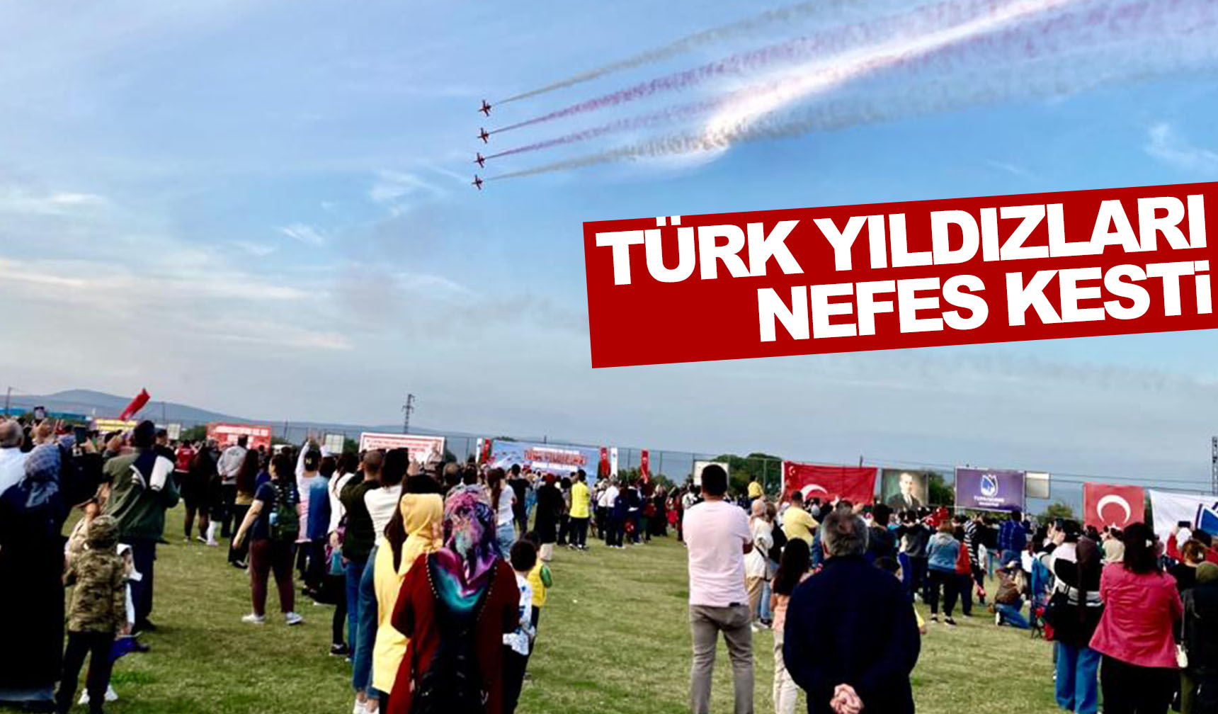 Türk Yıldızları, Manisa'da gösteri uçuşu yaptı