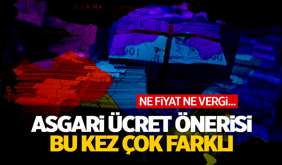 Son asgari ücret önerisi... Aynı anda 4 farklı ücret!