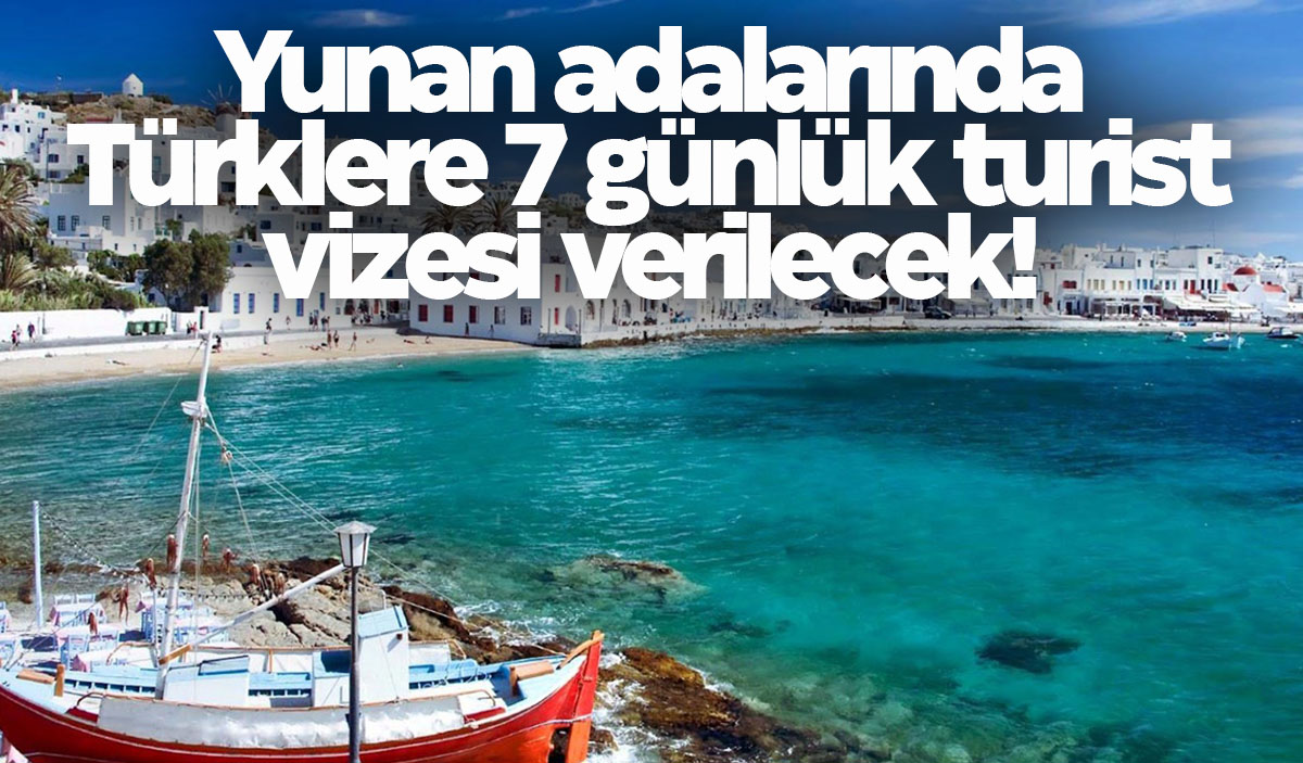 Ελληνική βίζα 7 ημερών για Τούρκους!