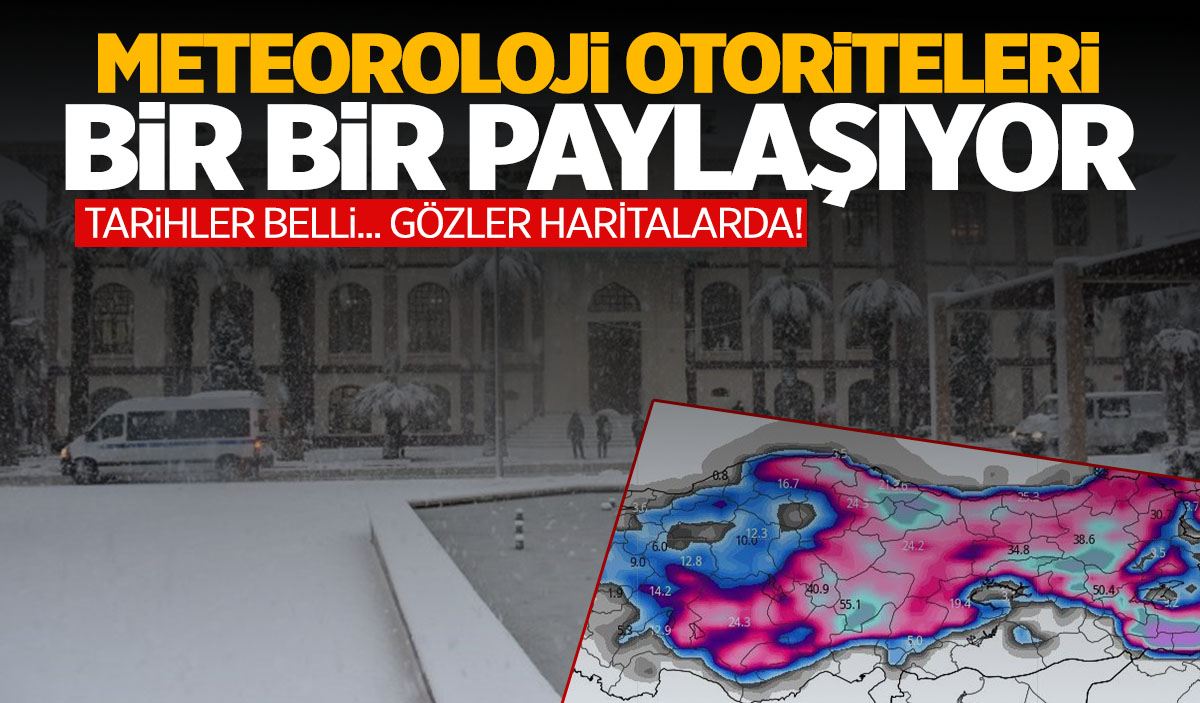 Türkiye kar yağışlarının etkisine girmek üzere… Meteoroloji uzmanları, Türkiye'nin üzerine doğru hızla ilerleyen bir hava sistemi hakkında vatandaşları bilgilendirdi. 