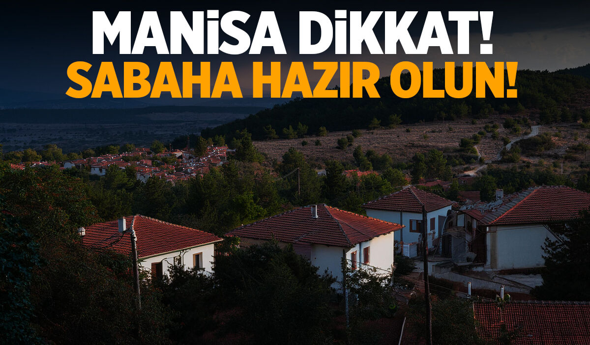 Manisa'nın 6 ilçesini etkileyecek çalışma