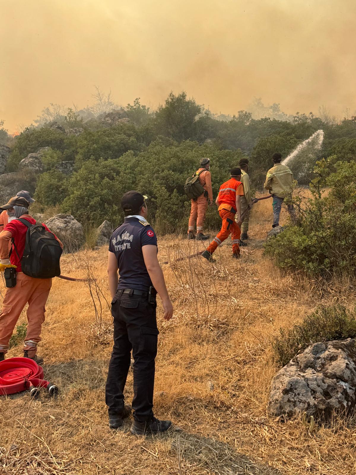 İtfaiyeden Aşırı Sıcak Uyarısı Yangın Riski Üst Seviyede (4)