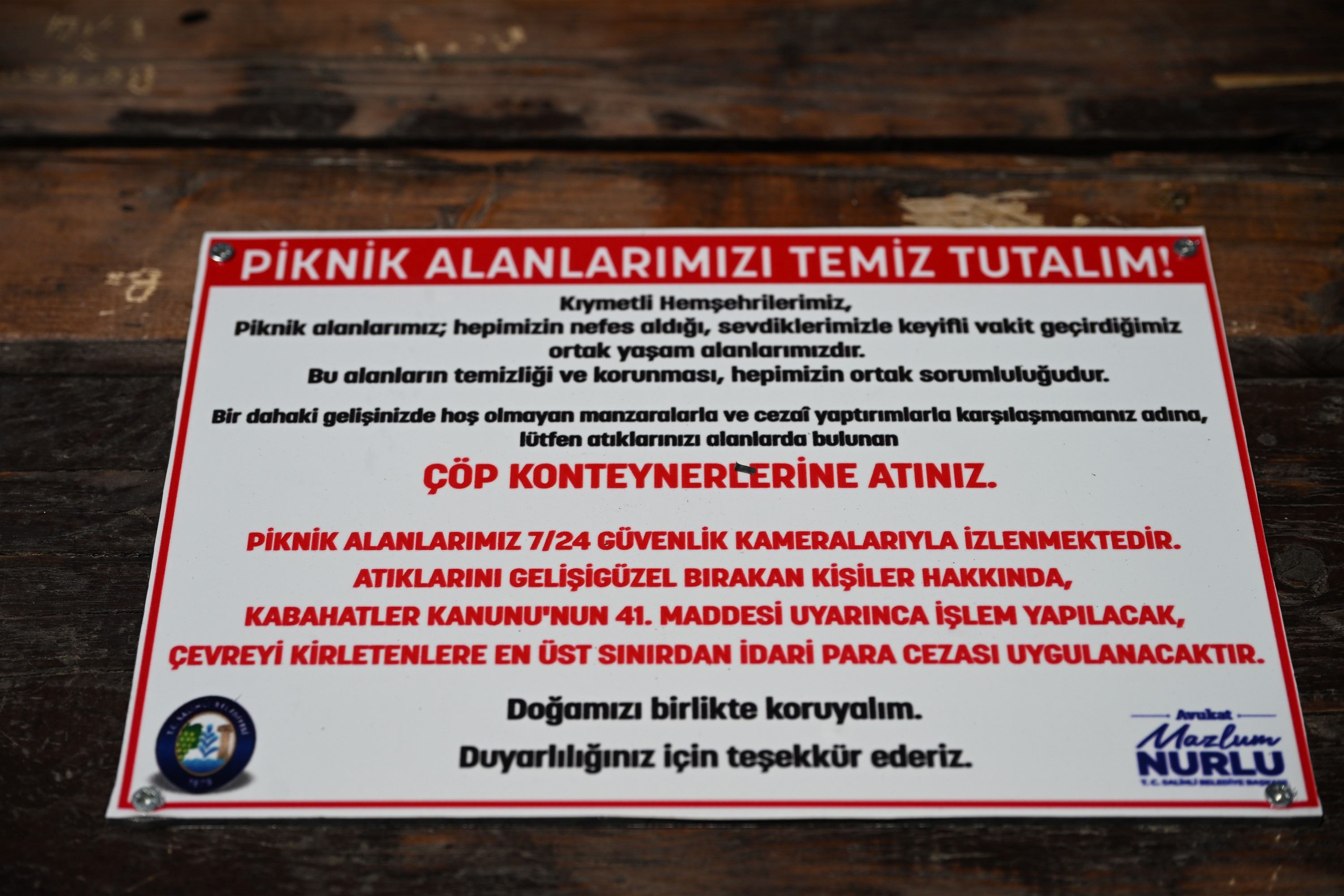 Piknik Alanlarında Temizlik Çalışması (8)