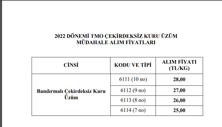 Tmo Son Açıklama